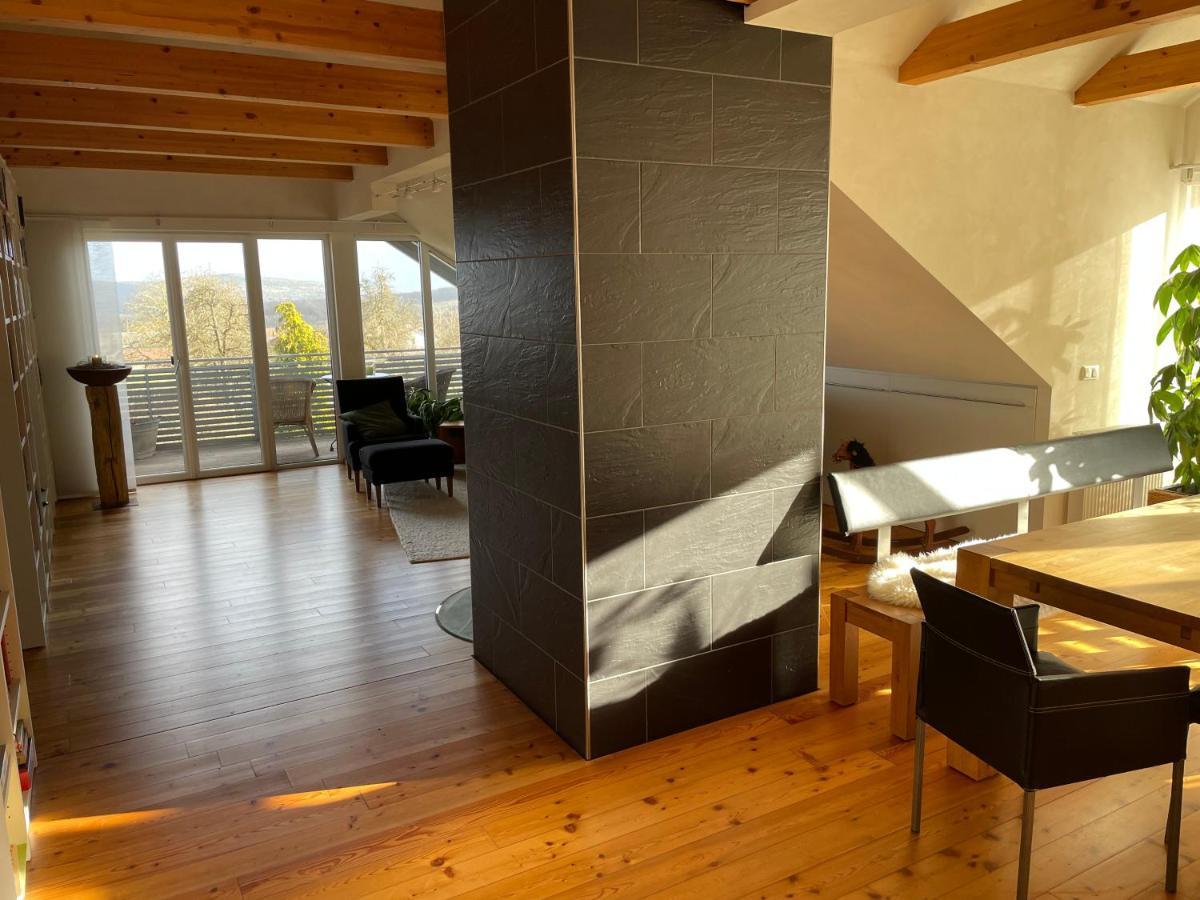 Ferienwohnung Nussbaum-Nest Hausen  Exterior foto
